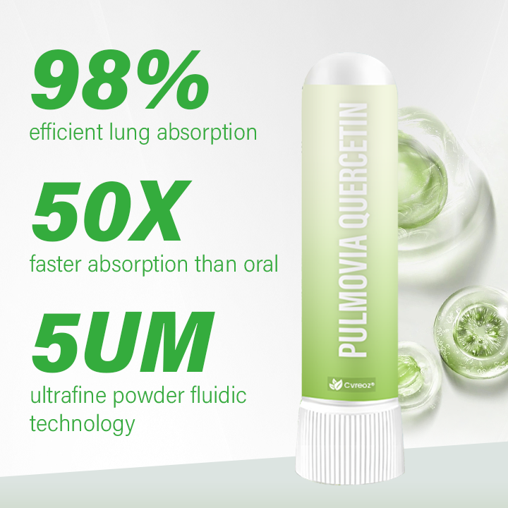 ⏰Last Day Promotion: 60% OFF🔥 Cvreoz® Pulmovia Quercetin Lung Detox Inhaler