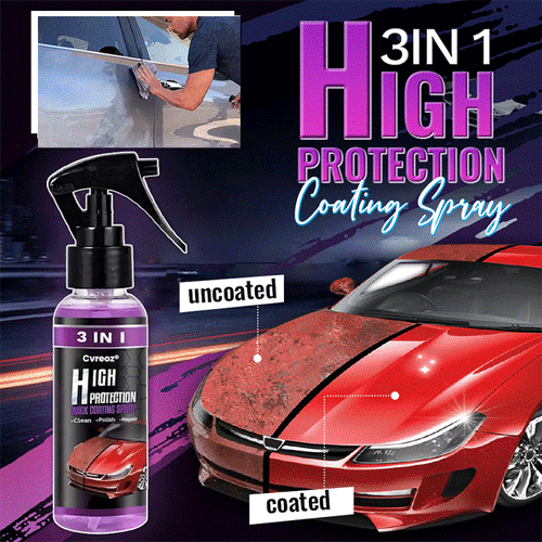 ⏰Last Day Promotion: 80% OFF🔥 3-in-1 Super Gloss & Protection Car Coating Spray