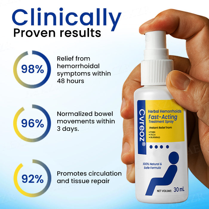 đ„Hot Sale - 60% OFFđżCvreozÂź Herbal Hemorrhoids Fast-Acting Treatment Spray