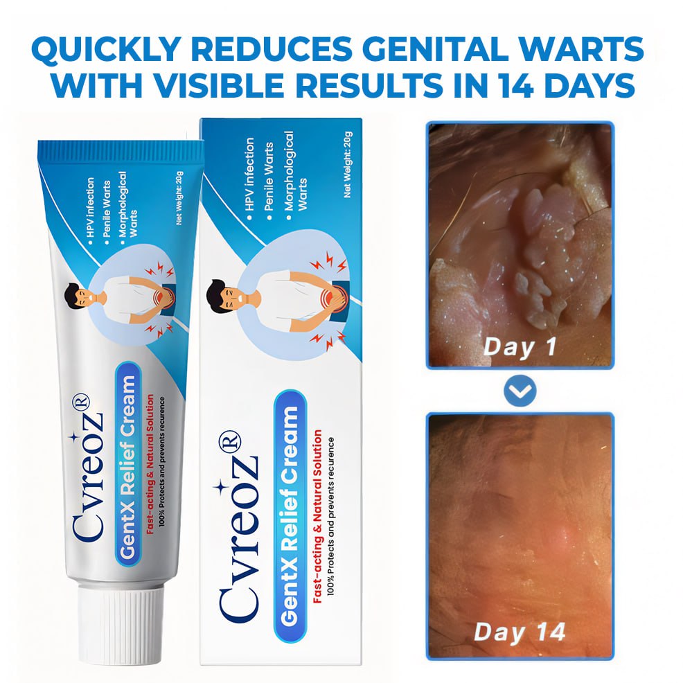 đ„Last Deal: 60% Offđ„ CVREOZÂź Fast-Acting & Natural GentX Relief Cream