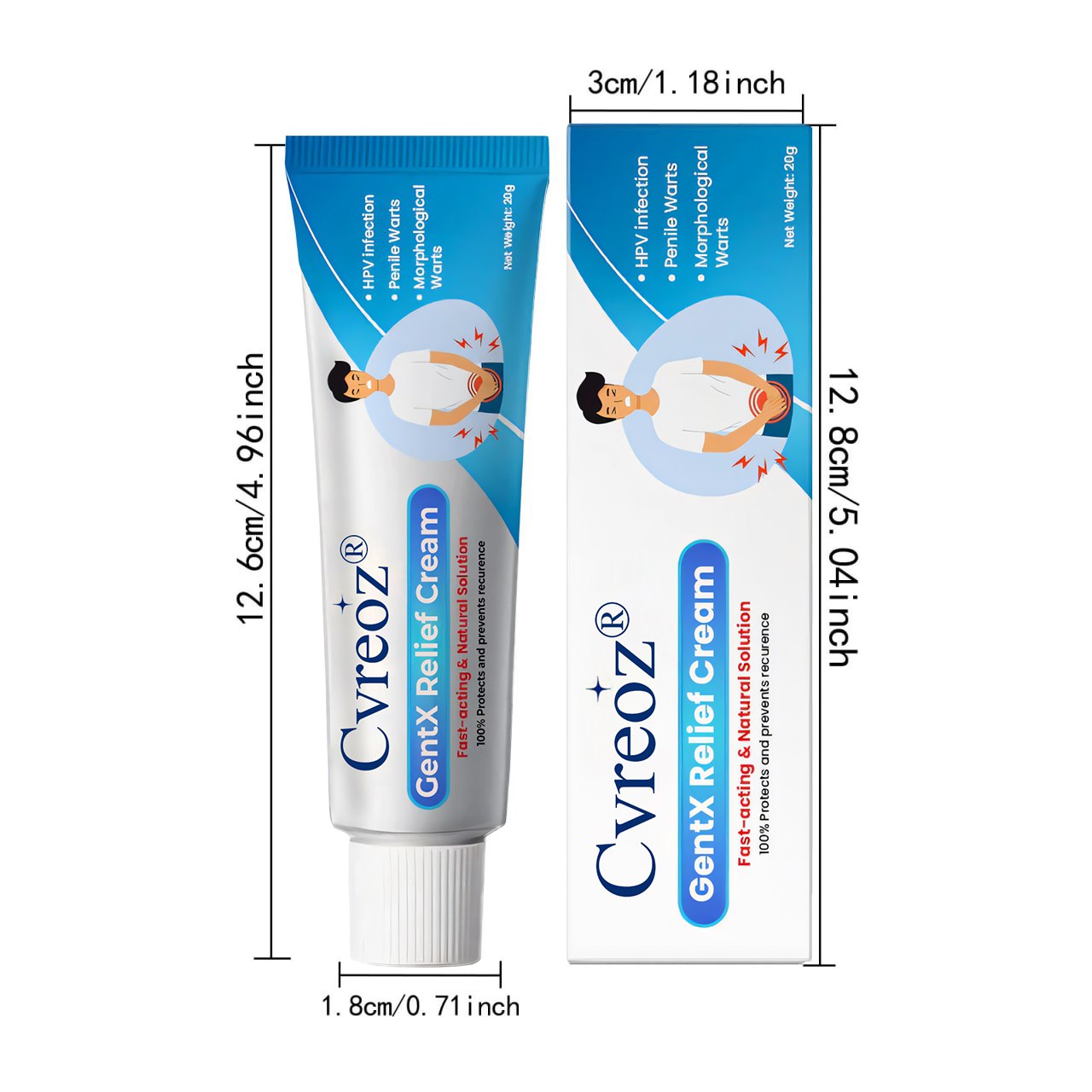 đ„Last Deal: 60% Offđ„ CVREOZÂź Fast-Acting & Natural GentX Relief Cream