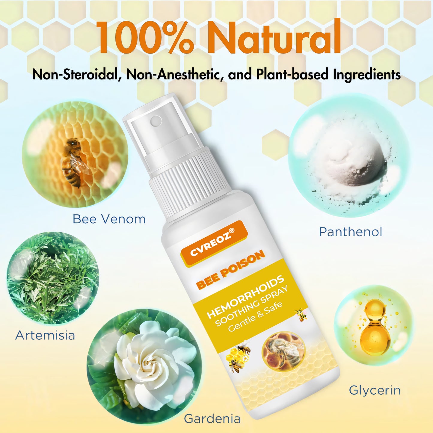 đ©” CVREOZÂź Hemorrhoids Bee Poison Soothing Spray đNEW PACKAGING UP TO 60% OFF đ„