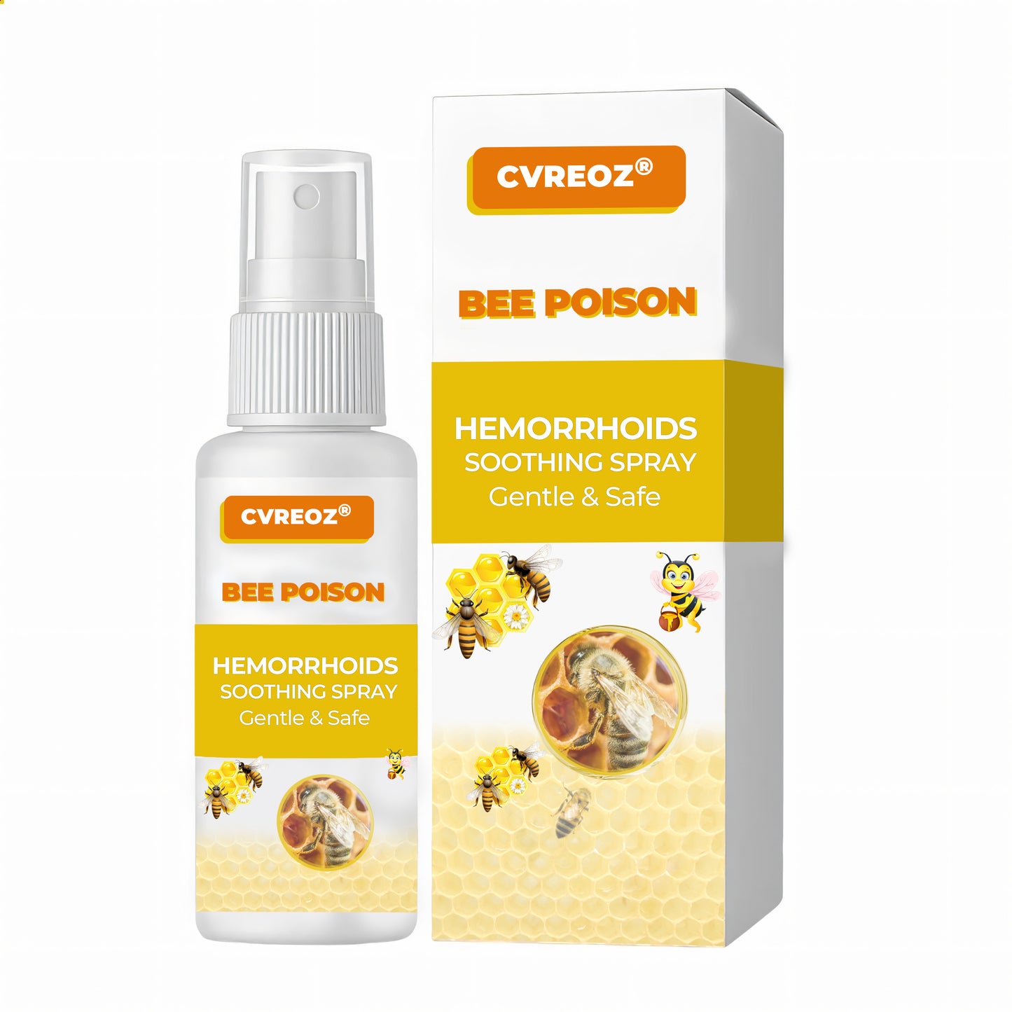 đ©” CVREOZÂź Hemorrhoids Bee Poison Soothing Spray đNEW PACKAGING UP TO 60% OFF đ„