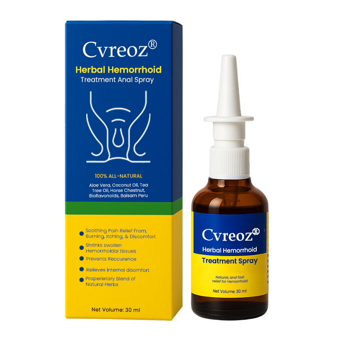 đ„LIMITED DEAL: 70% OFFđ„CvreozÂź Herbal Hemorrhoid Treatment Anal Spray