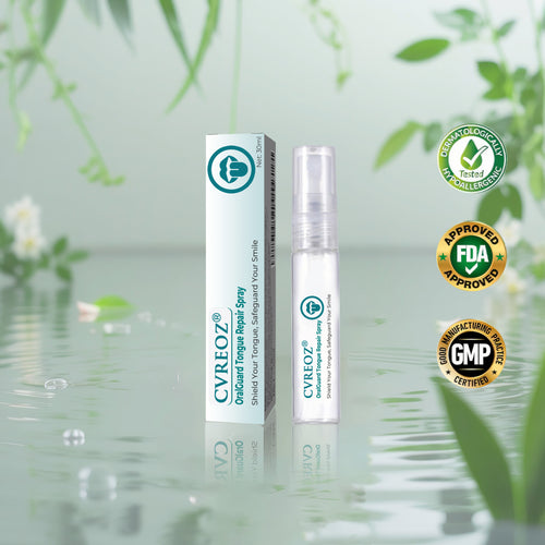 👅 CVREOZ® OralGuard Tongue Repair Spray 💚 HOT SALE UP TO 60%