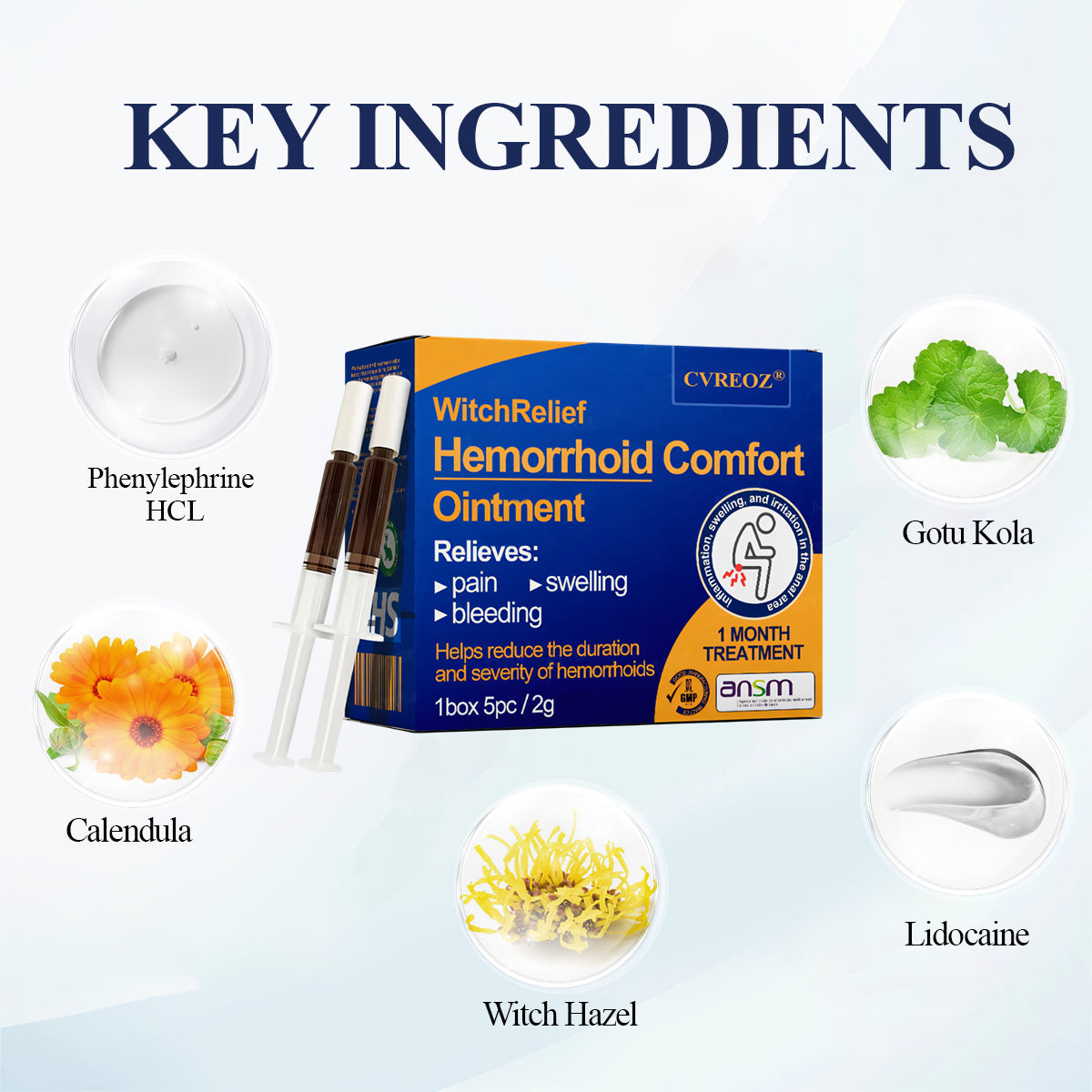 CVREOZ® WitchRelief Hemorrhoid Comfort Ointment 🔥Last Deal: 60% SALE OFF🔥