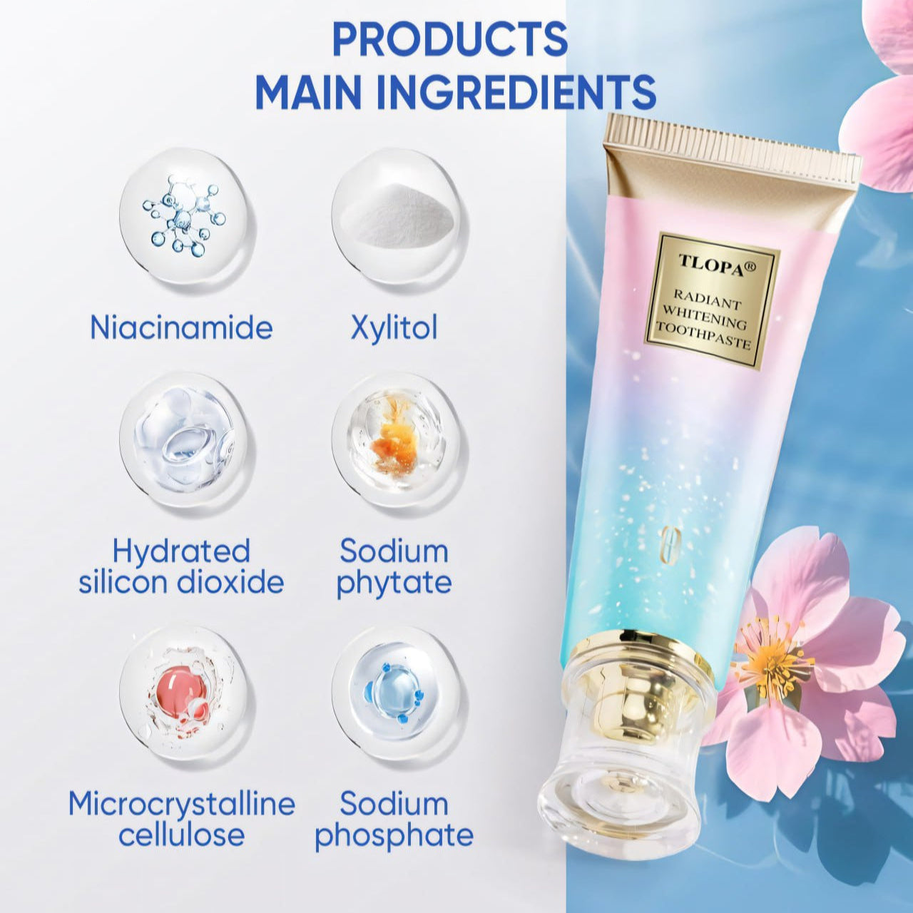 TLOPA® Radiant Whitening Toothpaste