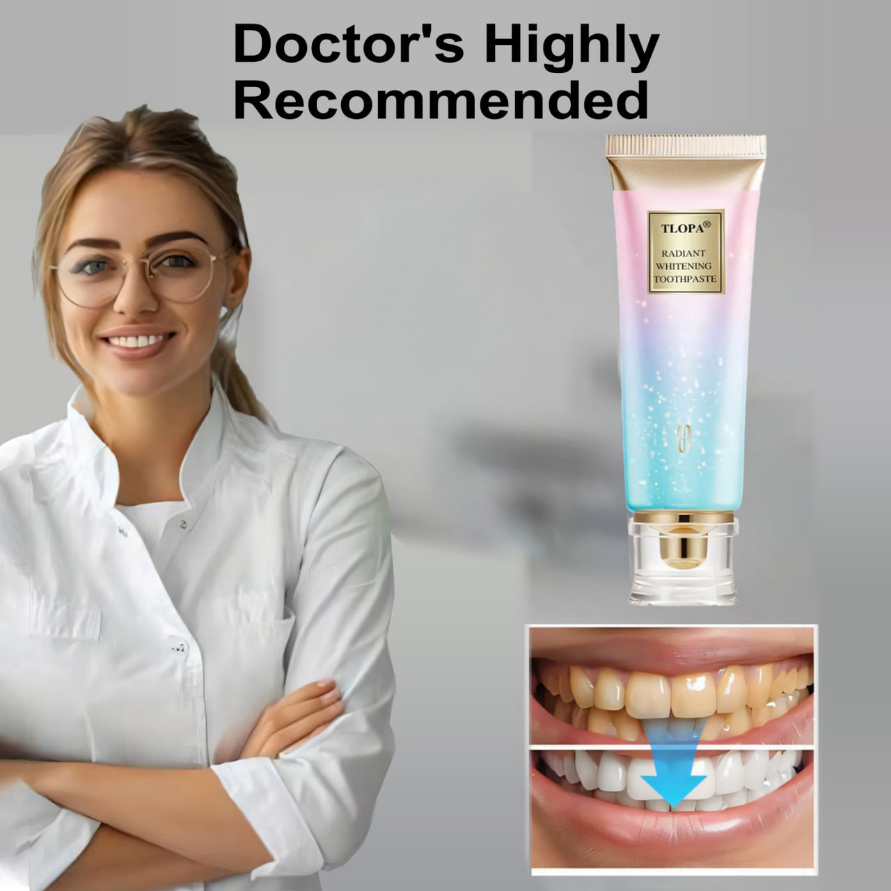 TLOPA® Radiant Whitening Toothpaste