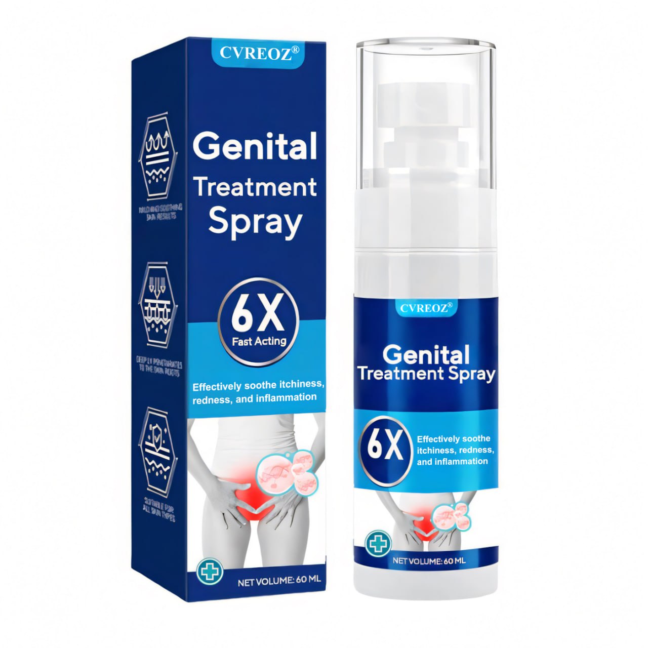 đ„2025 LIMITED 60% OFFđ„ CvreozÂź Genital Treatment Spray
