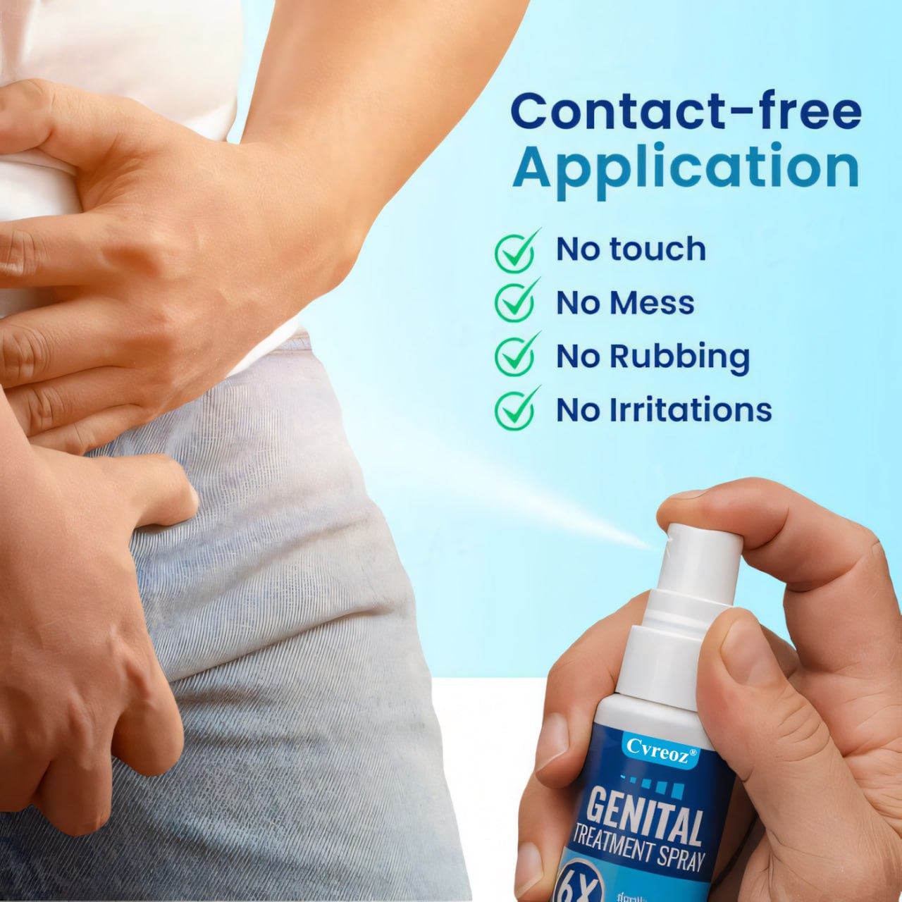 đ„2025 LIMITED 60% OFFđ„ CvreozÂź Genital Treatment Spray