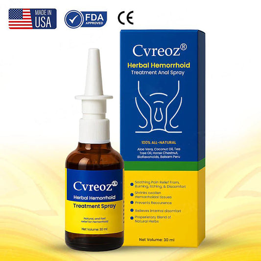 🔥LIMITED DEAL: 70% OFF🔥Cvreoz® Herbal Hemorrhoid Treatment Anal Spray