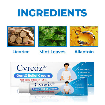 🔥Last Deal: 60% Off🔥 CVREOZ® Fast-Acting & Natural GentX Relief Cream