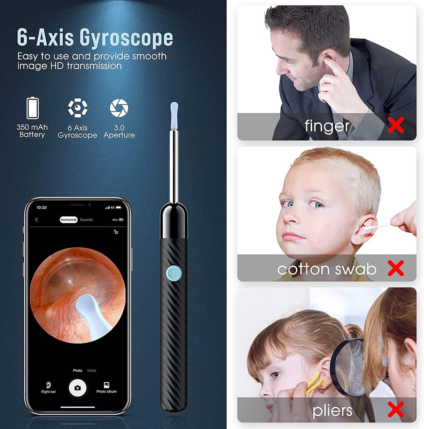 HD Camera Ear Wax Removal Kit ⏰ SALE ENDS IN 10 MINUTES ⏰