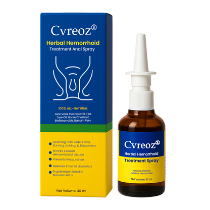 🔥LIMITED DEAL: 70% OFF🔥Cvreoz® Herbal Hemorrhoid Treatment Anal Spray