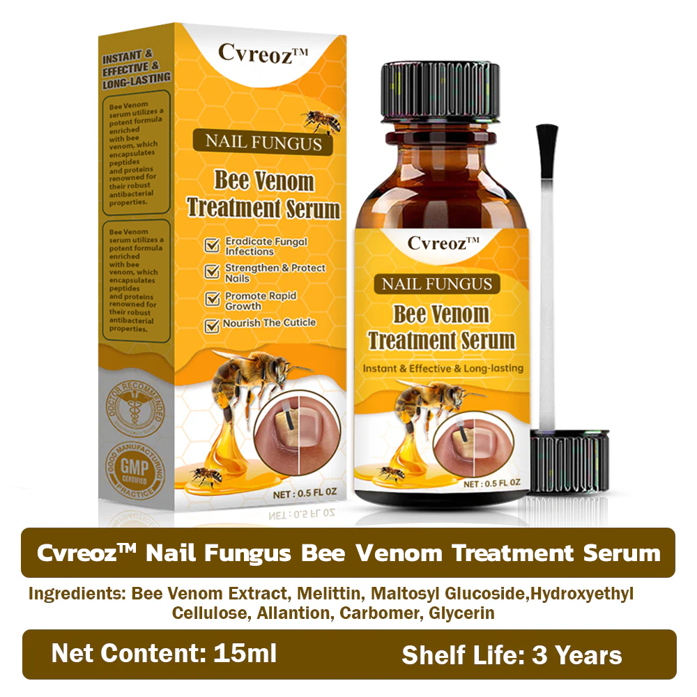 CVREOZ™ Nail Fungus Bee Venom Treatment Serum 🔥 Limited-time offer 60% 🔥