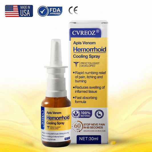 🔥 Sale up to 60% - Order NOW! 🔥 Cvreoz® Apis Venom Hemorrhoid Cooling Spray