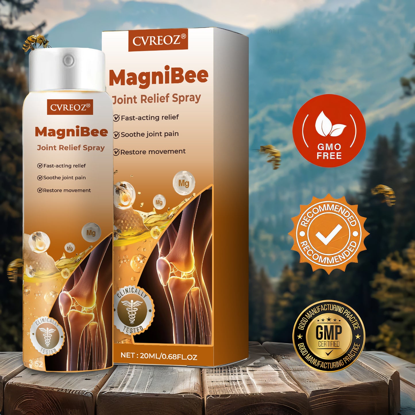🦵🏻 CVREOZ® MagniBee Joint Relief Spray 🐝LIMITED OFFER 60% OFF