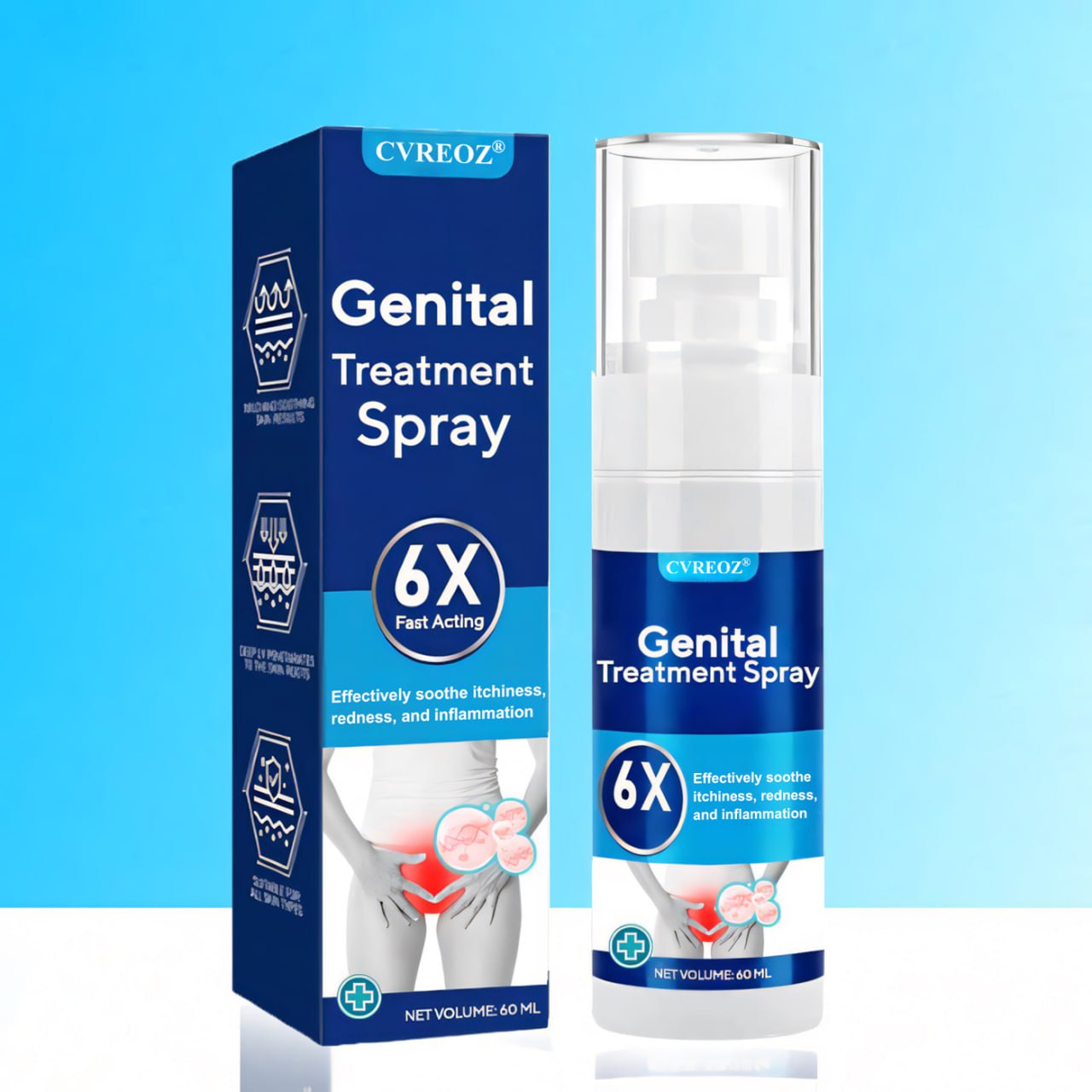 💥2025 LIMITED 60% OFF🔥 Cvreoz® Genital Treatment Spray